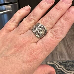 Oneida Gerber Spoon Ring Vintage